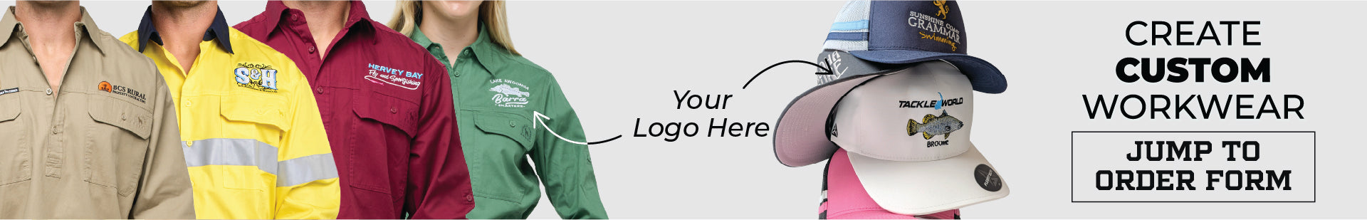 Embroidered Work Shirts Australia