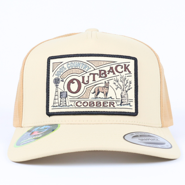OBC Icon square grill trucker - Khaki