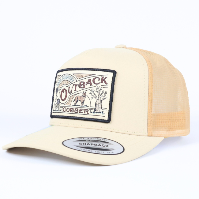 OBC Icon square grill trucker - Khaki