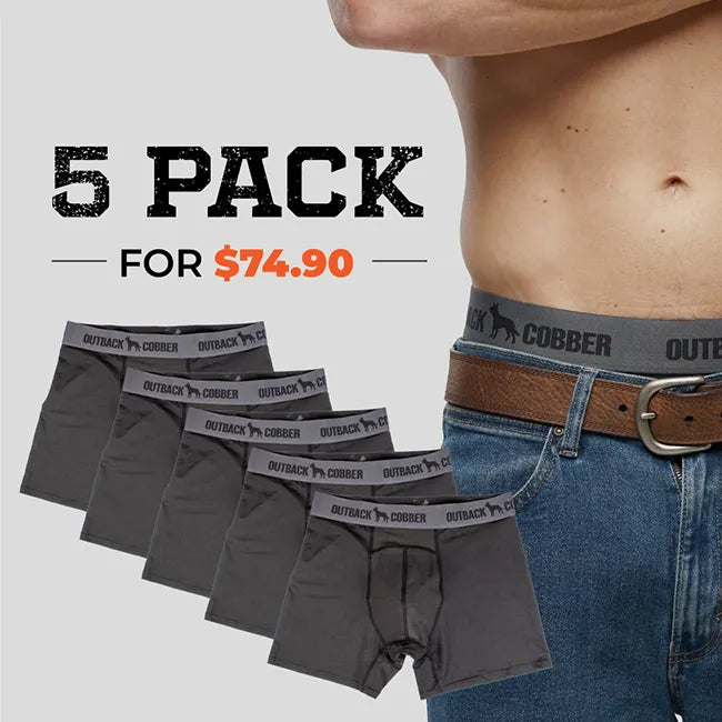 OBC Mens Classic Trunk 5 Pack