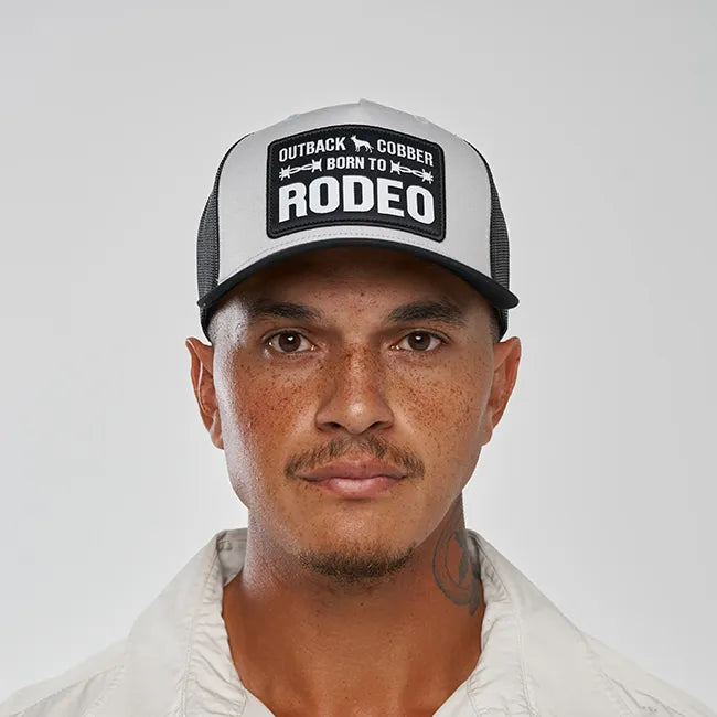 Born To Rodeo Trucker Cap