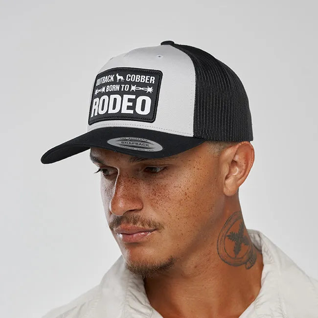 Born To Rodeo Trucker Cap