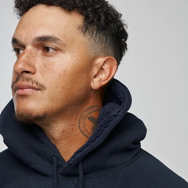 Darcy Mens Pullover Hood - Navy