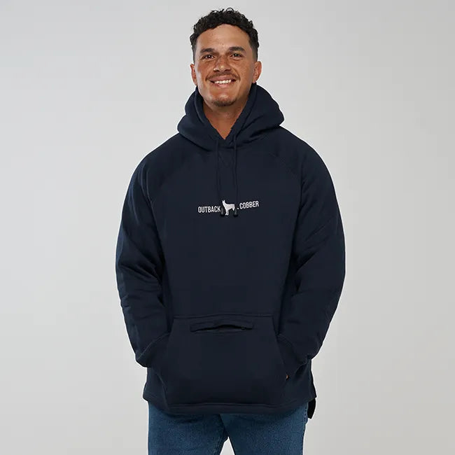 Darcy Mens Pullover Hood - Navy