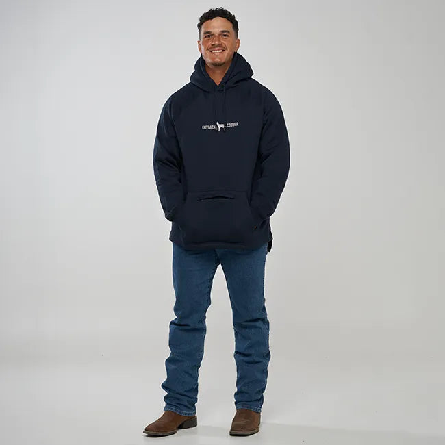 Darcy Mens Pullover Hood - Navy