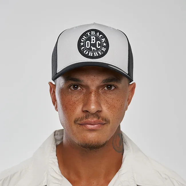 DURACK Trucker Cap BLK/SILVER/BLK