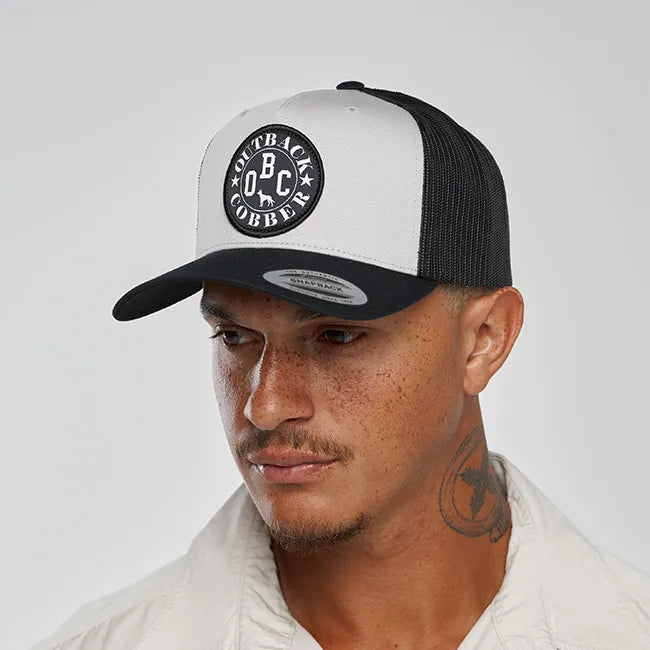 DURACK Trucker Cap BLK/SILVER/BLK