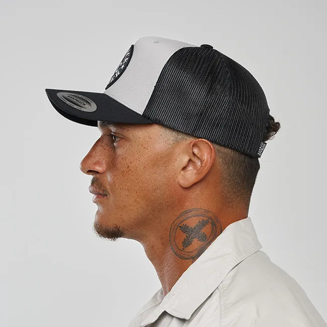 DURACK Trucker Cap BLK/SILVER/BLK