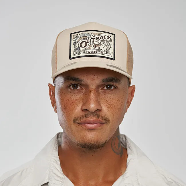 OBC Icon square grill trucker - Khaki