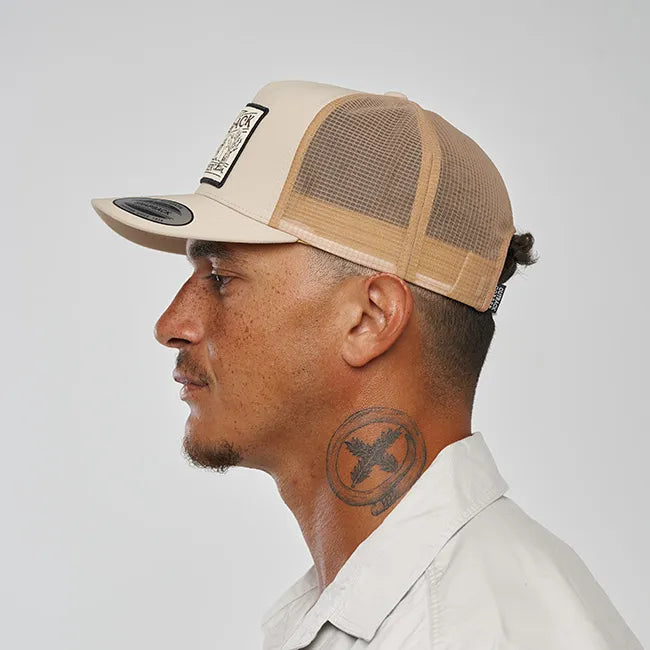 OBC Icon square grill trucker - Khaki