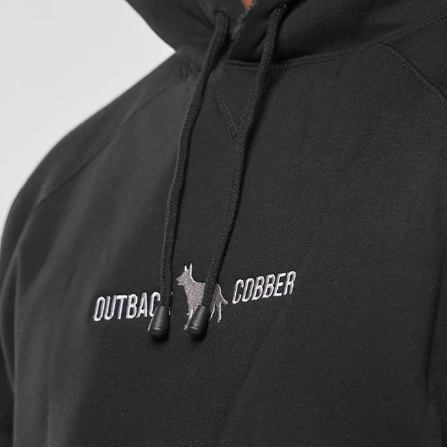 Darcy Mens Pullover Hood - Black