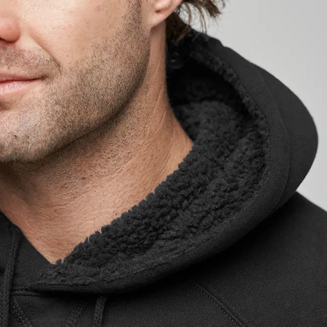 Darcy Mens Pullover Hood - Black