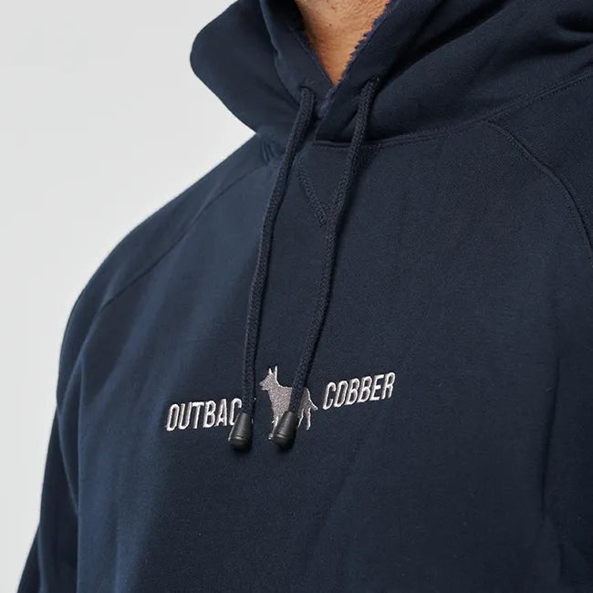 Darcy Mens Pullover Hood - Navy