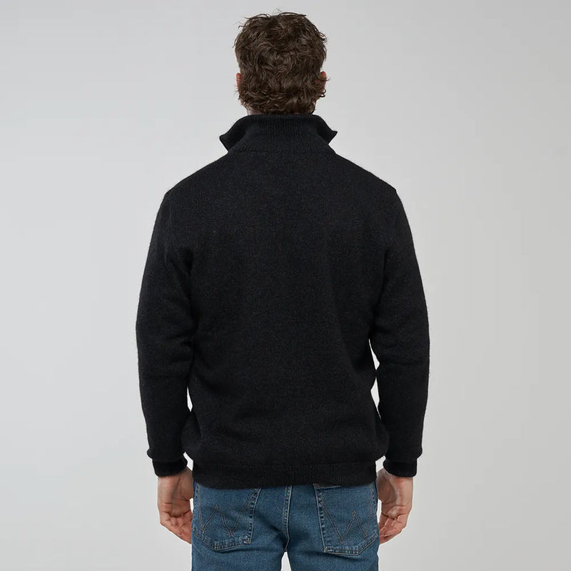 Lawson Mens Half Zip Pullover - Charcoal