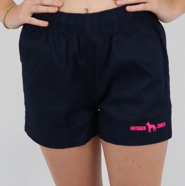 OBC RUGBY WORK SHORTS - NAVY