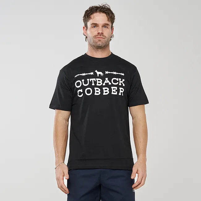 Outback Cobber Station Mens T-Shirt