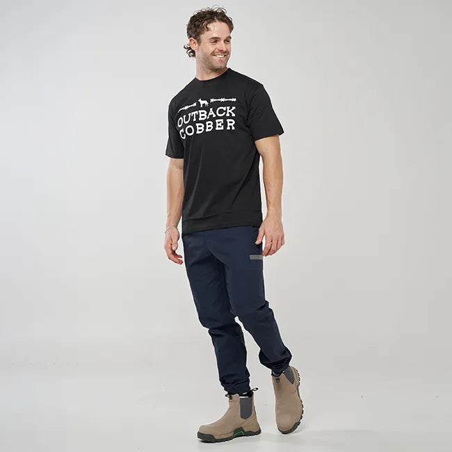 Outback Cobber Station Mens T-Shirt