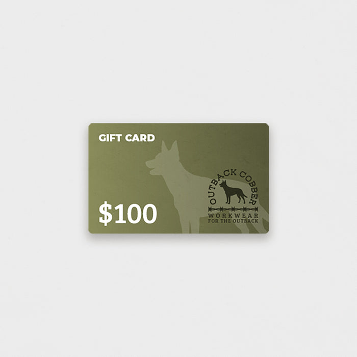 OUTBACK COBBER GIFT CARD