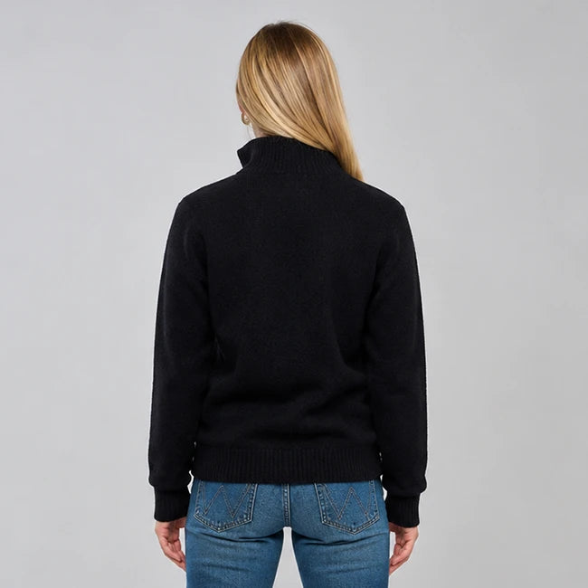 Lawson Womens Half Zip Pullover - Charcoal