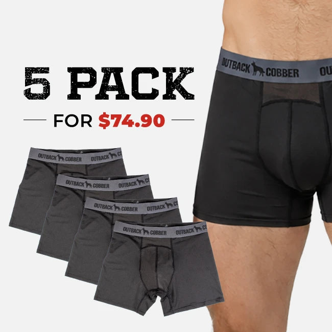 OBC Mens Classic Trunk 5 Pack