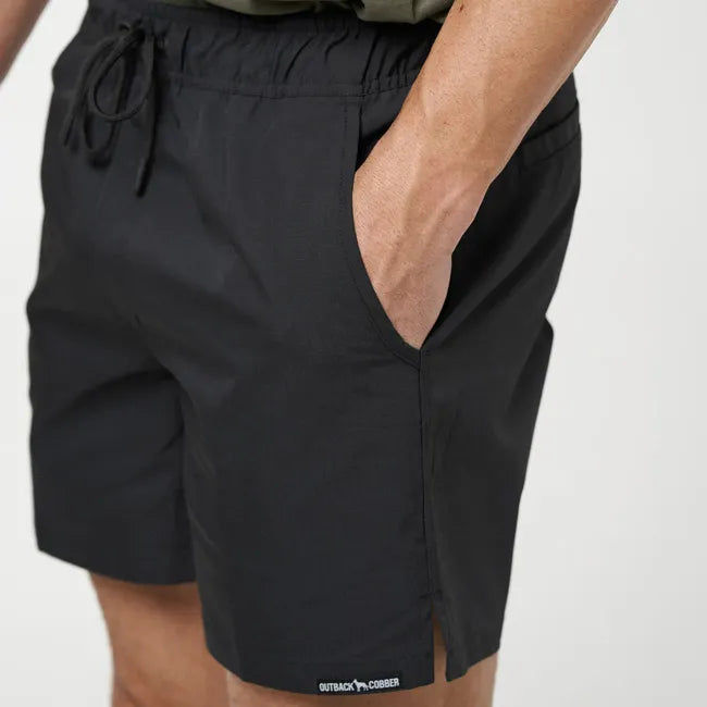 OBC TRADE WORK SHORTS 2PACK BLACK