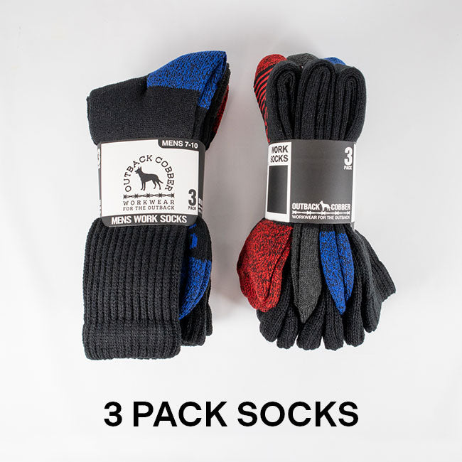OBC Work Socks 3Pack