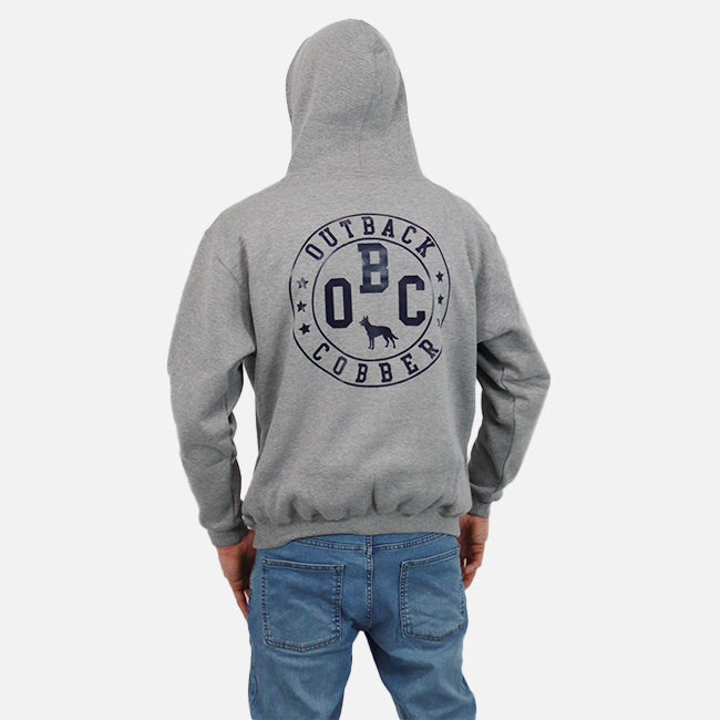 HIGHGATE MENS HOODIE - GREY